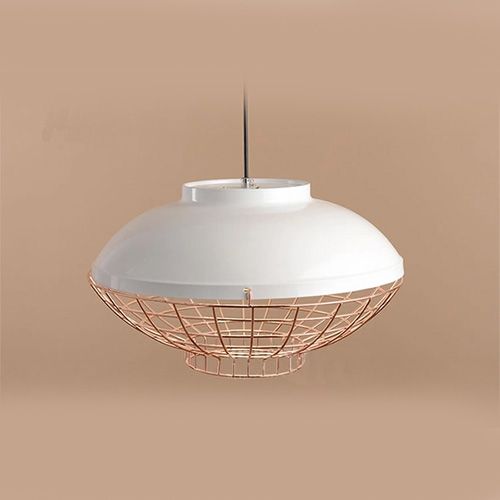 SARKIT TEKLI BEYAZ YARI KAFES E27 SM-D056-C resmi