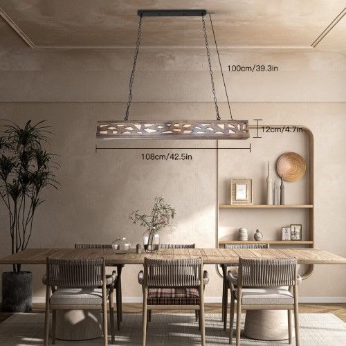 Picture of SARKIT AVIZE UZUN DELIKLI TAHTA LED P3064