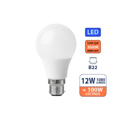 Picture of AMPUL LED 12W B22 3000K SMART