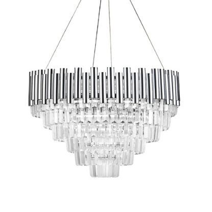 SARKIT KRISTAL SILVER YUVARLAK E14 HY-P005 F3: resmi