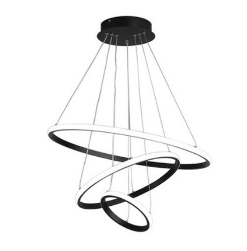 SARKIT 3LU SIYAH DISTAN ISIKLI LED CCT HY-L011 resmi