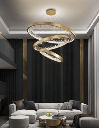 SARKIT KRISTAL DISLI ALTIN LED CCT HY-L020 resmi