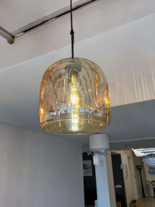 SARKIT TEKLI AMBER OVAL CAM E27 P-BL038A resmi