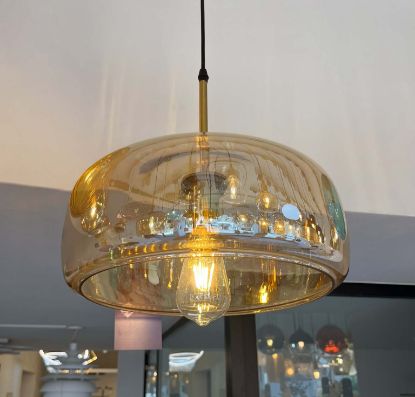 SARKIT TEKLI AMBER TAVA CAM E27 P-BL038B resmi