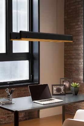 SARKIT INCE LINEAR SIYAH 17W 4K LMD-7039 resmi