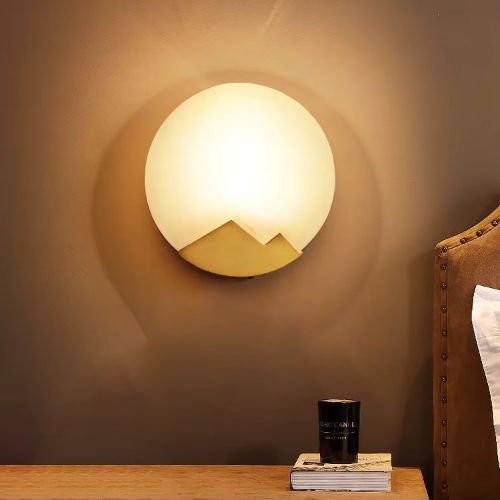 DUVAR L. YUVARLAK MANZARA LED CCT W-HY057 resmi