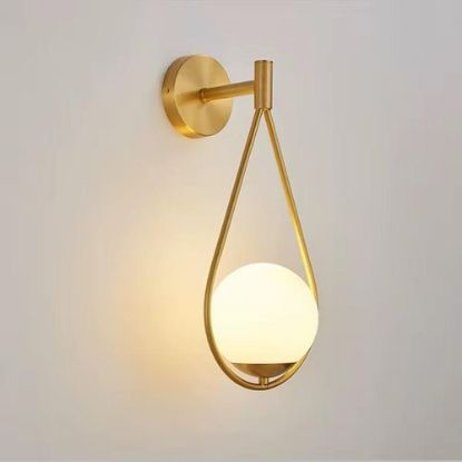 DUVAR L. SU DAMLASI ALTIN E14 W-HY017 resmi